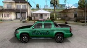 Chevrolet Avalanche Police для GTA San Andreas миниатюра 2