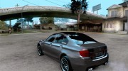 BMW 535i F10 для GTA San Andreas миниатюра 3