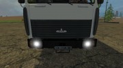 МАЗ 5551 v.2 para Farming Simulator 2015 miniatura 5