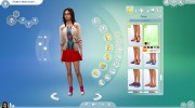 Полусапожки для Sims 4 миниатюра 7