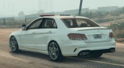 Mercedes-Benz E63 Police Version 0.1 для GTA 5 миниатюра 3