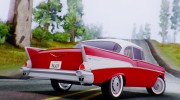 1957 Chevrolet Bel Air Sport Coupe для GTA San Andreas миниатюра 4