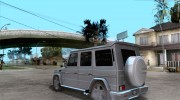 Mercedes-Benz G500 Zailer 2004 para GTA San Andreas miniatura 3