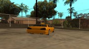 Elegy Taxi Sedan для GTA San Andreas миниатюра 3