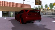 Mitsubishi Lancer Evolution X для GTA San Andreas миниатюра 3