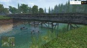 Мост Sosnovka Ersatzbruecke v1.1 para Farming Simulator 2015 miniatura 4