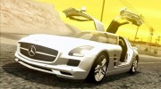Mercedes Benz SLS AMG 2013 (E-Design) для GTA San Andreas миниатюра 6