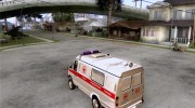ГАЗель 2705 Скорая помощь для GTA San Andreas миниатюра 3