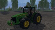 John Deere 8220 для Farming Simulator 2015 миниатюра 1