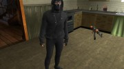 Skin HD GTA V online парень в маске for GTA San Andreas miniature 2