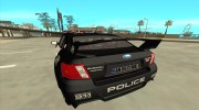 Subaru Impreza Police para GTA San Andreas miniatura 5
