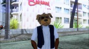 Маска злой собачки для GTA San Andreas миниатюра 1
