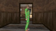 Female Green Pajamas DLC для GTA San Andreas миниатюра 3