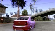 Dacia Logan Rally Dirt для GTA San Andreas миниатюра 4