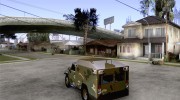 Hummer H2 Army para GTA San Andreas miniatura 3