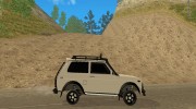 LADA NIVA 21213-OFF-ROAD для GTA San Andreas миниатюра 5