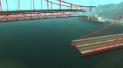 Разрушенный мост в San Fierro для GTA San Andreas миниатюра 4