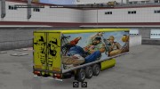 Bud and Terence Trailer для Euro Truck Simulator 2 миниатюра 1