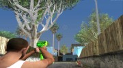 Retextured UZI GOLD para GTA San Andreas miniatura 2