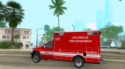 Dodge Ram 1500 LAFD Paramedic for GTA San Andreas miniature 2