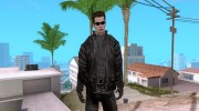 Terminator - Arnold Schwarzenegger для GTA San Andreas миниатюра 1