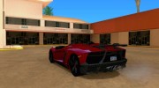 Lamborghini Aventador J для GTA San Andreas миниатюра 3