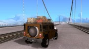 Hummer H1 для GTA San Andreas миниатюра 4