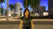 Bike Girl для GTA San Andreas миниатюра 1