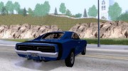 Dodge Charger R/T для GTA San Andreas миниатюра 3