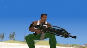 SCAR-LK Hex Camo Green для GTA San Andreas миниатюра 1