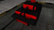 Черно-красные зоны пробития PzKpfw VI Tiger для World Of Tanks миниатюра 1