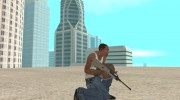 AUG HBAR с коллиматорным прицелом для GTA San Andreas миниатюра 2