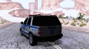 NYPD Chevrolet Chevvy Blazer для GTA San Andreas миниатюра 3