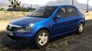 2008 Dacia Logan для GTA 5 миниатюра 1
