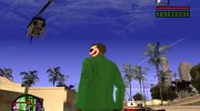 Макияж Джокера V2 для GTA San Andreas миниатюра 5
