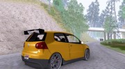 VW Golf V GTI tuned para GTA San Andreas miniatura 3