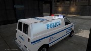 LCPD Declasse Burrito Police Transporter for GTA 4 miniature 2