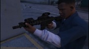 Tactical M4 with the acog site для GTA 5 миниатюра 5