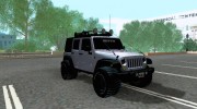 Jeep Wrangler 4x4 для GTA San Andreas миниатюра 5