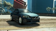 Volvo C30 Unmarked Police for GTA 5 miniature 4