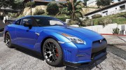 2015 Nissan GT-R 35 Nismo 1.1 для GTA 5 миниатюра 9