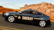 Volvo S60 Sheriff для GTA 4 миниатюра 2