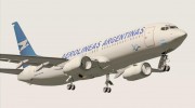 Boeing 737-800 Aerolineas Argentinas para GTA San Andreas miniatura 5