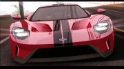 Ford GT 2017 для GTA San Andreas миниатюра 7