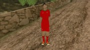 Криштиану Роналду v4 для GTA San Andreas миниатюра 5