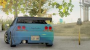 Nissan Skyline GT-R33 Fans Drift для GTA San Andreas миниатюра 11