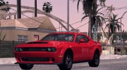 2017 Dodge Challenger Demon для GTA San Andreas миниатюра 3