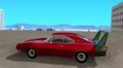 Dodge Charger Daytona 1969 для GTA San Andreas миниатюра 2