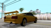 Taxi Cabrio для GTA San Andreas миниатюра 4