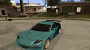 Mazda RX-8 VeilSide from Tojyo Drift для GTA San Andreas миниатюра 1